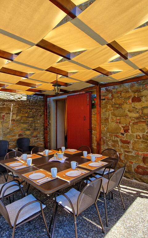 Villa Crispinino: Balkong / terrasse / uteplass, Utendørs