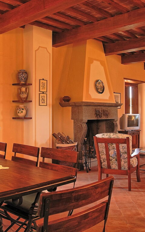 Villa Sant' Angelo: Lunsjrom, Stue