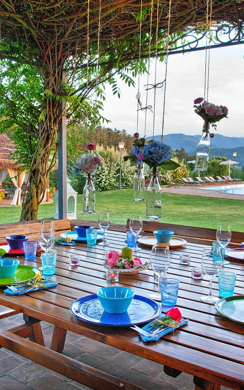 Villa Sant' Angelo: Hage