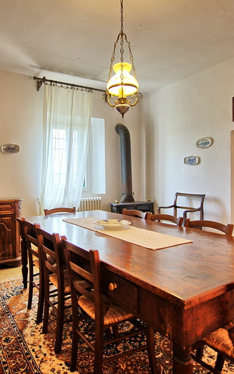 Villa Buonaparte: Lunsjrom, Stue