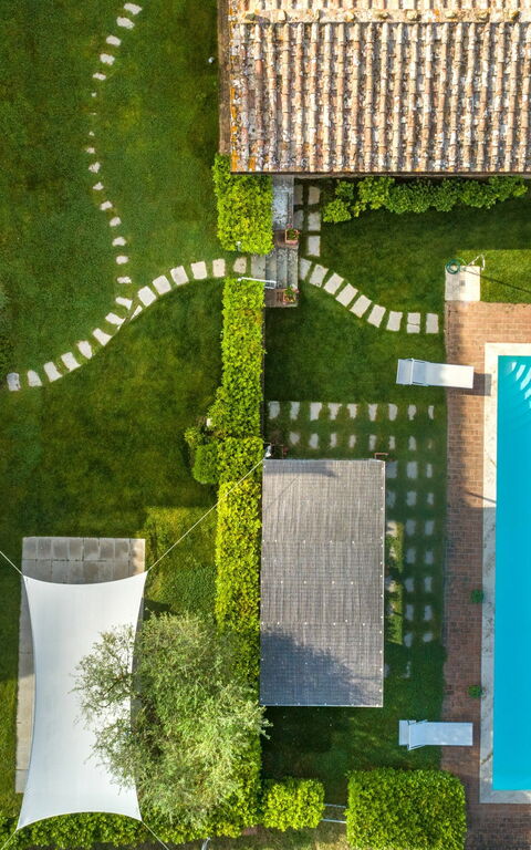 Villa Gerlino: basseng, Visningar