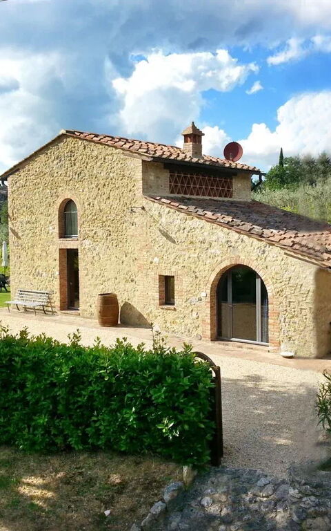 Podere Degli Olivi: Hage, Sommer, Utendørs