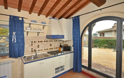 Feriebolig Ortensia: Kjøkken, Lunsjrom, Stue