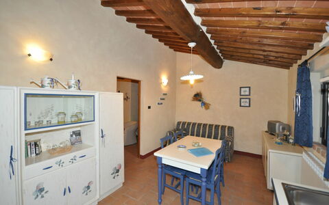 Feriebolig Ortensia: Kjøkken, Lunsjrom, Stue