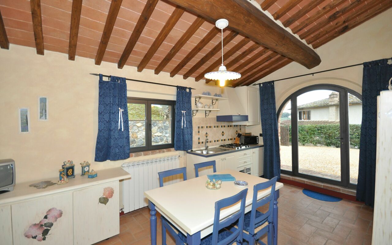 Feriebolig Ortensia: Kjøkken, Lunsjrom, Stue