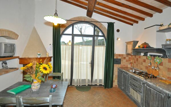 Feriebolig Olivo: Kjøkken, Lunsjrom, Stue