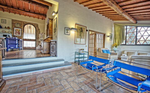 Feriebolig La Capanna: Stue