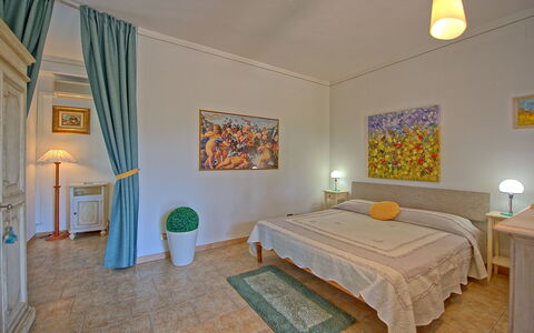 Feriebolig Ovile: Kjøkken, Lunsjrom, soverom, Stue