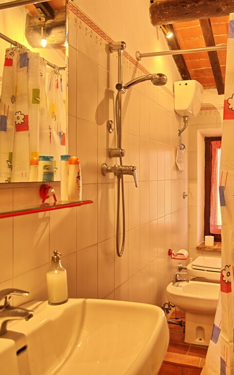 Villa Campogialli: Baderom