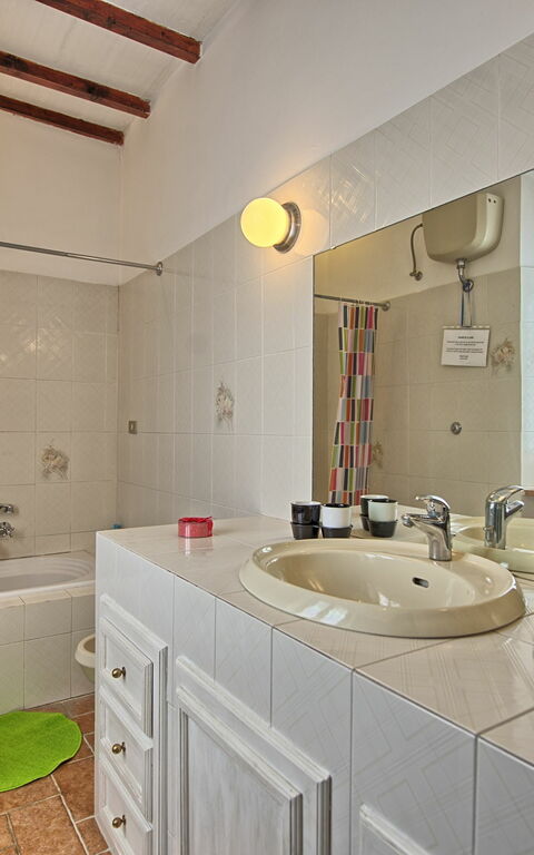 Villa Campogialli: Baderom