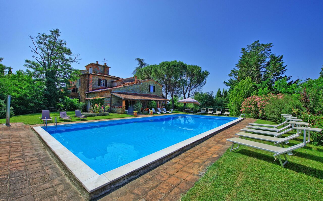 Villa Campogialli: basseng