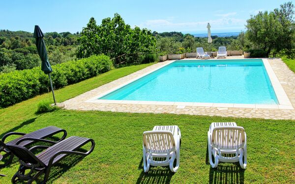 Guardistallo: basseng, Hage