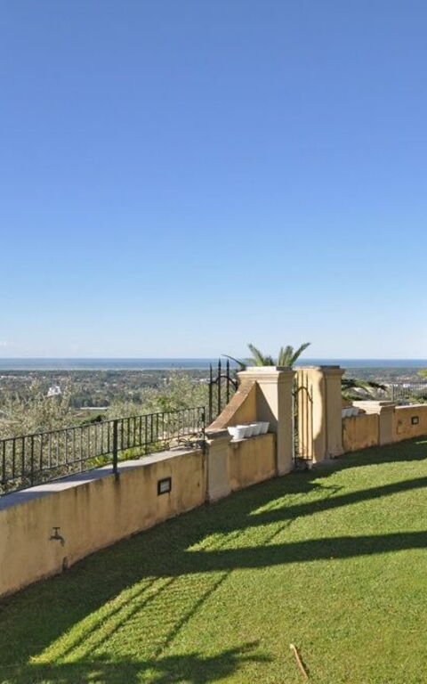 Villa Camaiore: Hage, Visningar