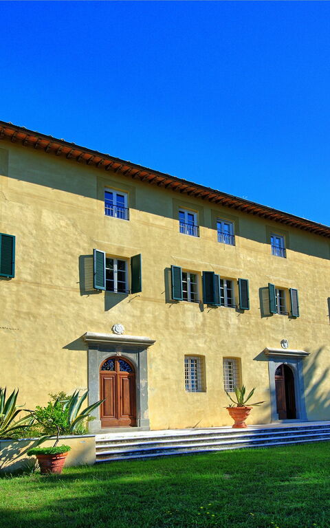 Villa Camaiore: Hage, Utendørs