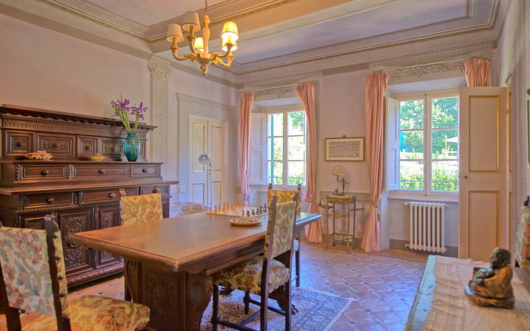 Villa Camaiore: Stue