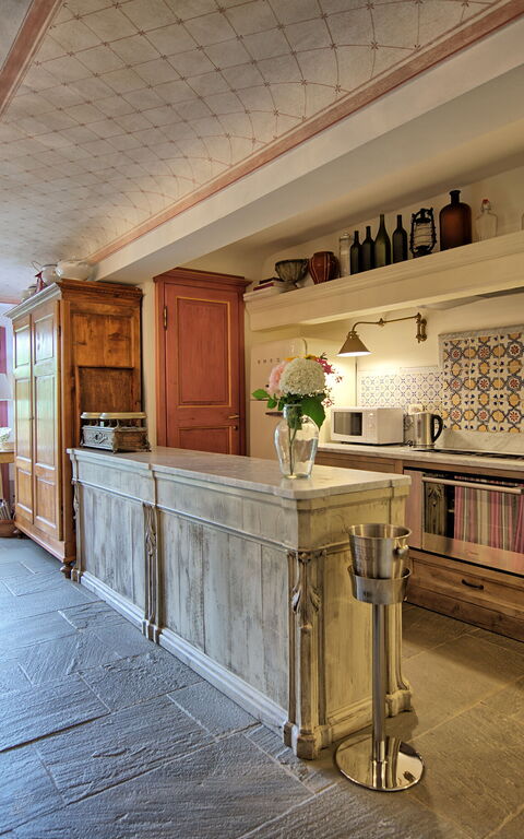 Villa Nova: Kjøkken, Lunsjrom