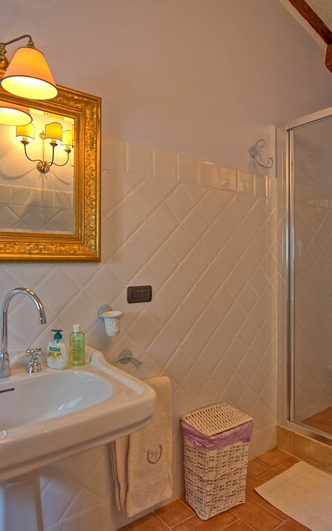 Villa Noceta: Baderom