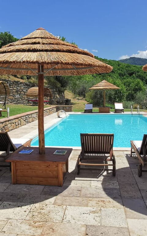 Villa Noceta: basseng