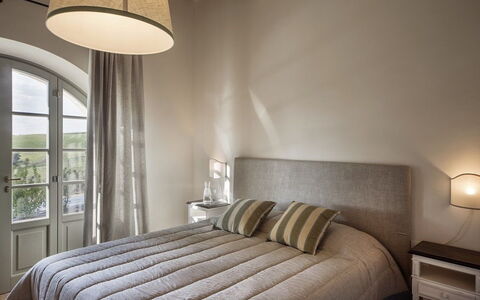 Feriebolig La Valle 1 Castelfalfi: soverom