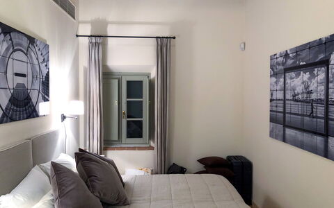 Feriebolig La Valle 3 Castelfalfi: soverom