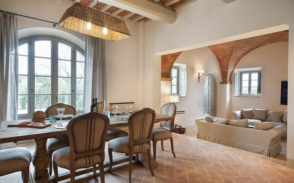 Feriebolig La Valle 2 Castelfalfi: Stue