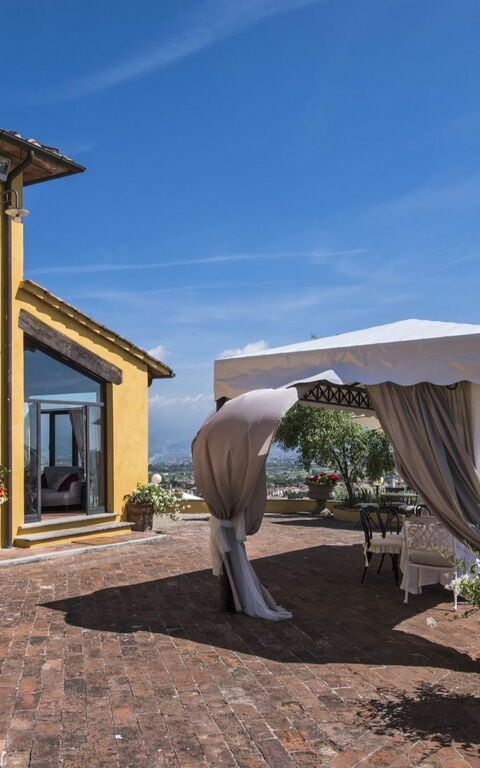 Villa Casalguidi: Eksteriør