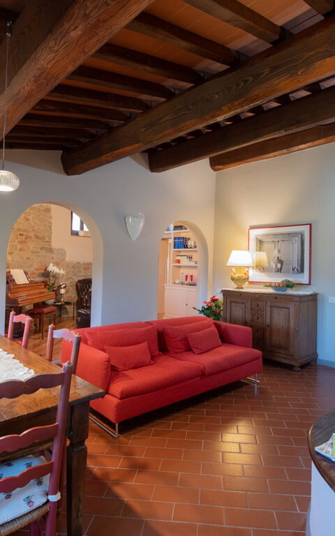 Villa Casalguidi: Lunsjrom, Stue