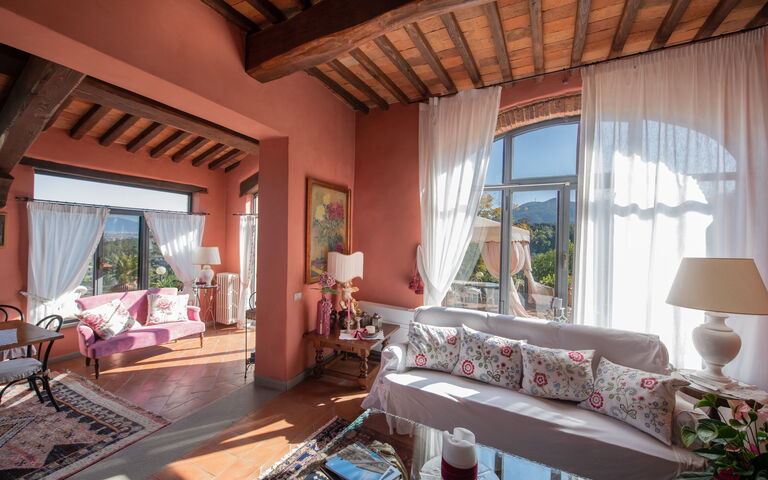 Villa Casalguidi: Stue