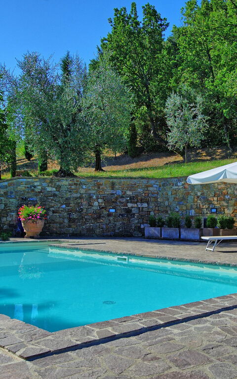 Villa Montalcino: basseng
