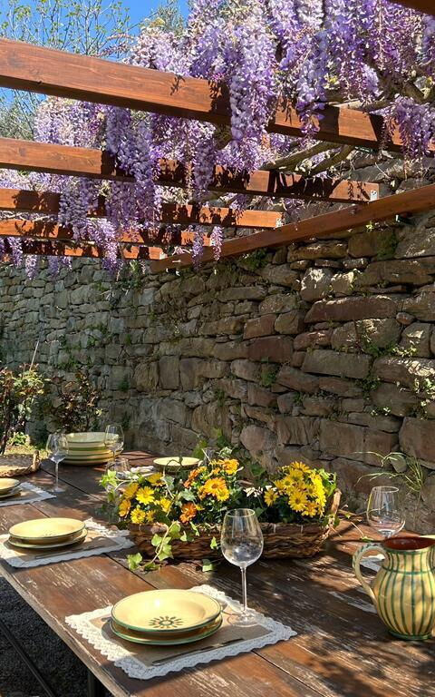 Antico Casale: Balkong / terrasse / uteplass, Eksteriør, Utendørs