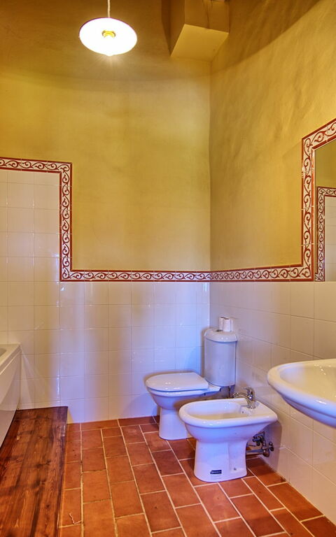 Villa Poggiolino: Baderom