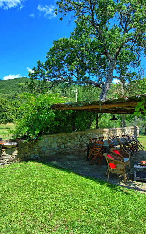 Villa Poggiolino: Hage