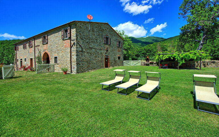 Villa Poggiolino: Eksteriør, Hage