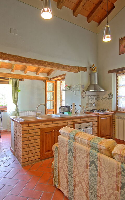 Villa Margherita Due: Kjøkken, Lunsjrom, Stue