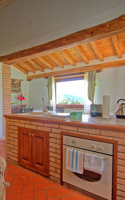 Villa Margherita Due: Kjøkken, Lunsjrom, Stue