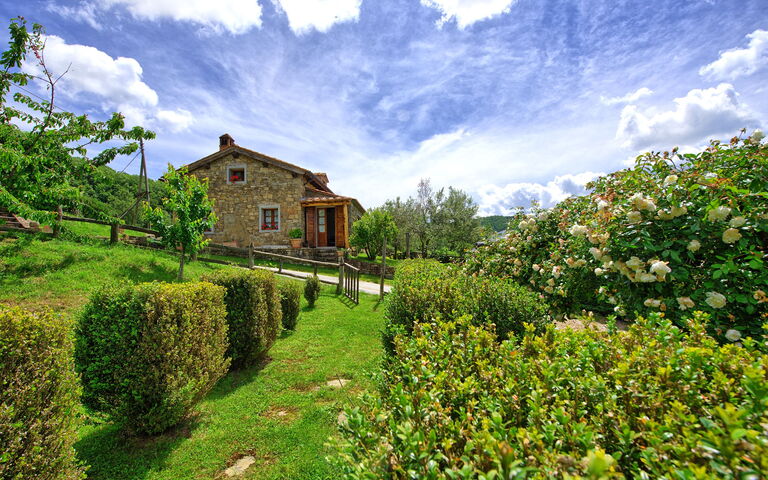 Villa Margherita Due: Hage, Utendørs