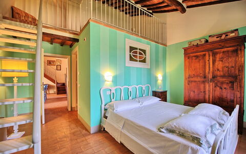 Feriebolig Belvedere Apartment: soverom