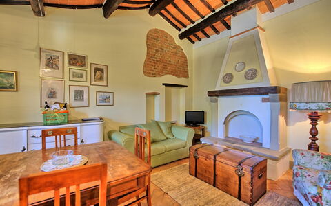 Feriebolig Bandita Apartment: Kjøkken, Lunsjrom, Stue