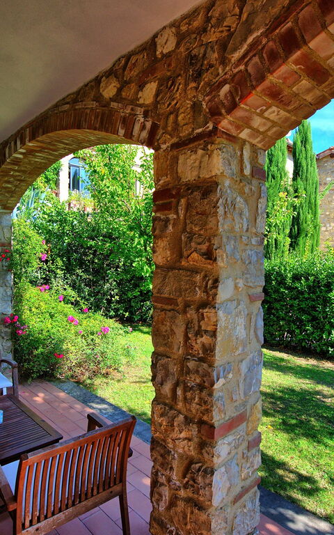 Casa Maria Luisa: Balkong / terrasse / uteplass, Hage