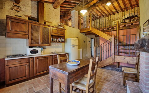 Feriebolig Torre: Kjøkken, Lunsjrom