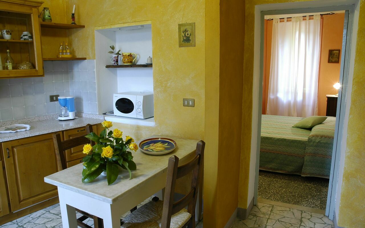 Feriebolig Paggio: Kjøkken, Lunsjrom