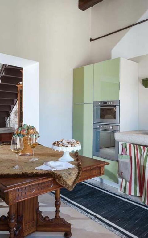 Baglio Maranzano - Marietta: Kjøkken, Lunsjrom