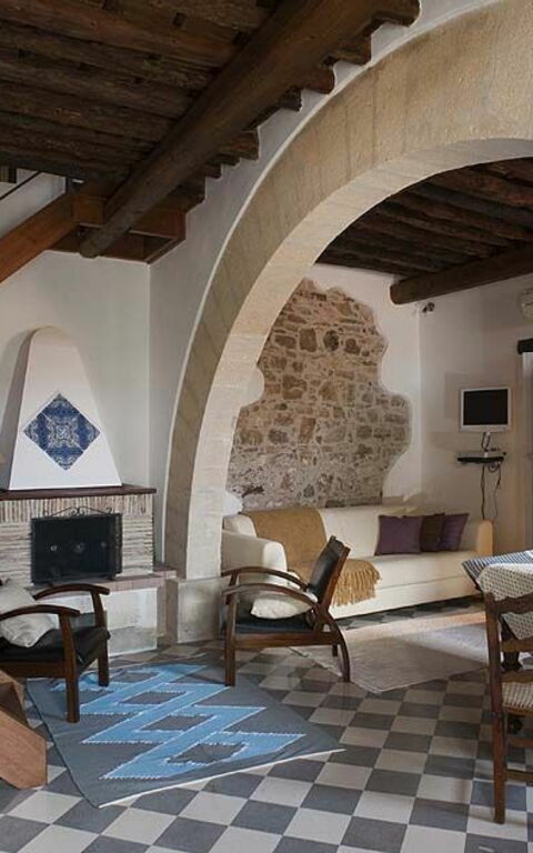 Baglio Maranzano - Titi: Kjøkken, Lunsjrom, Stue