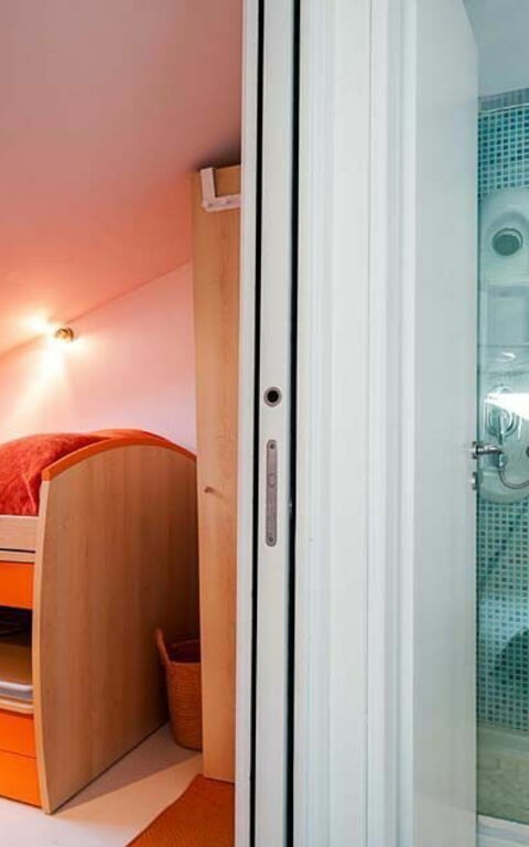 Cala Marina: Baderom, soverom