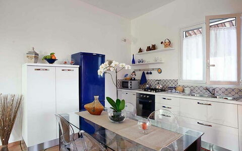 Feriebolig Casa Marsala 2: Kjøkken, Lunsjrom, Stue