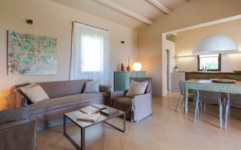 Feriebolig Isla Verde - Ulivi: Stue