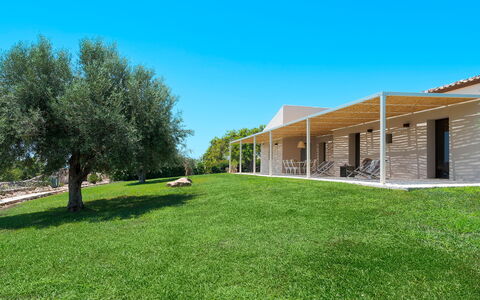 Feriebolig Isla Verde - Carrubi: Balkong / terrasse / uteplass, Eksteriør, Hage, Utendørs