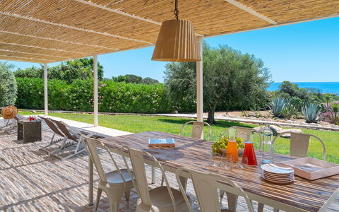 Feriebolig Isla Verde - Carrubi: Balkong / terrasse / uteplass, Eksteriør, Hage, Utendørs, Visningar