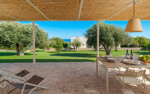 Feriebolig Isla Verde - Gelsi: Balkong / terrasse / uteplass, Eksteriør, Utendørs, Visningar