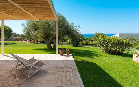 Feriebolig Isla Verde - Ulivi: Balkong / terrasse / uteplass, Eksteriør, Hage, Utendørs, Visningar